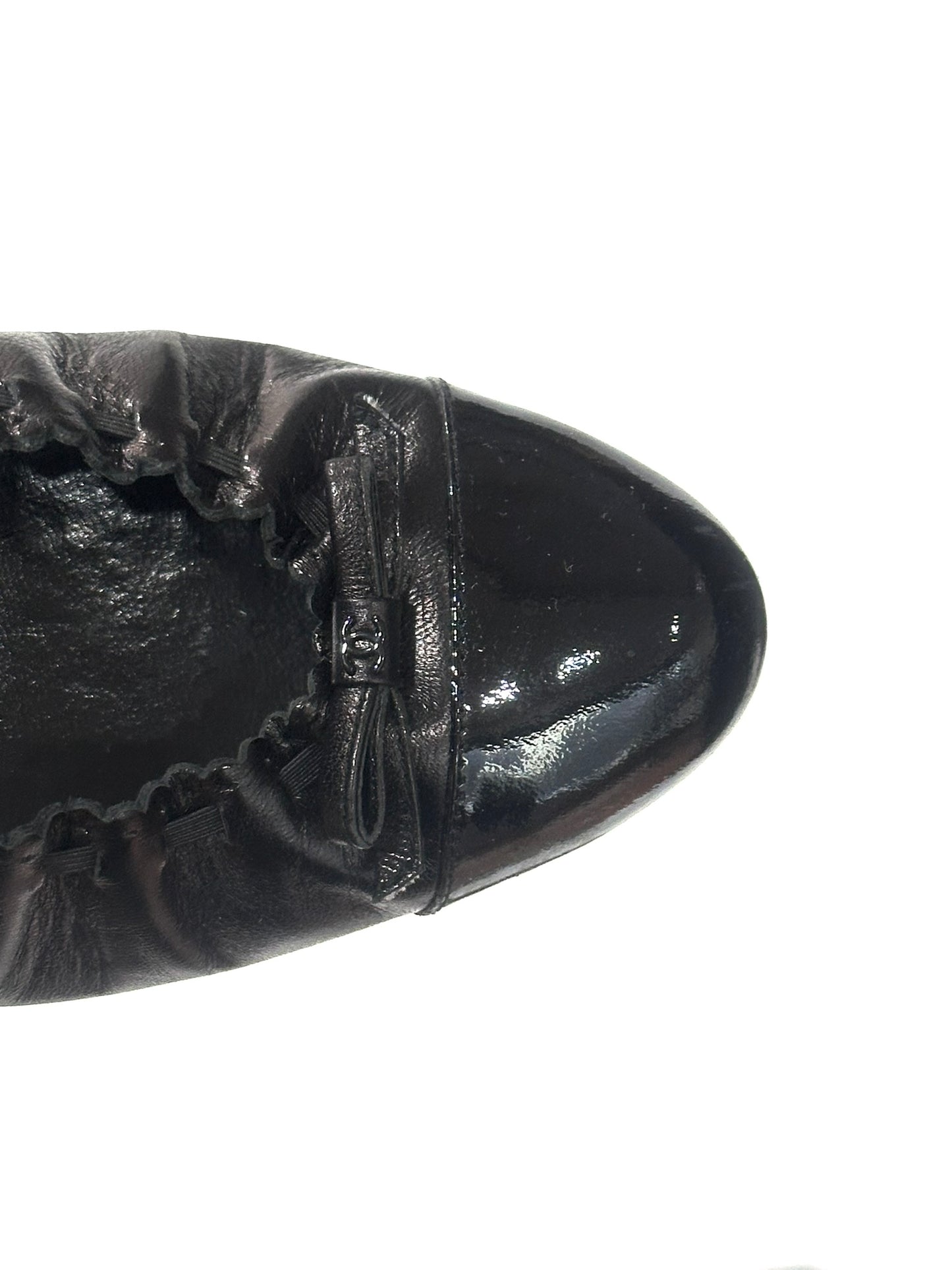 Chanel Leather Ballet Pumps, IT 37