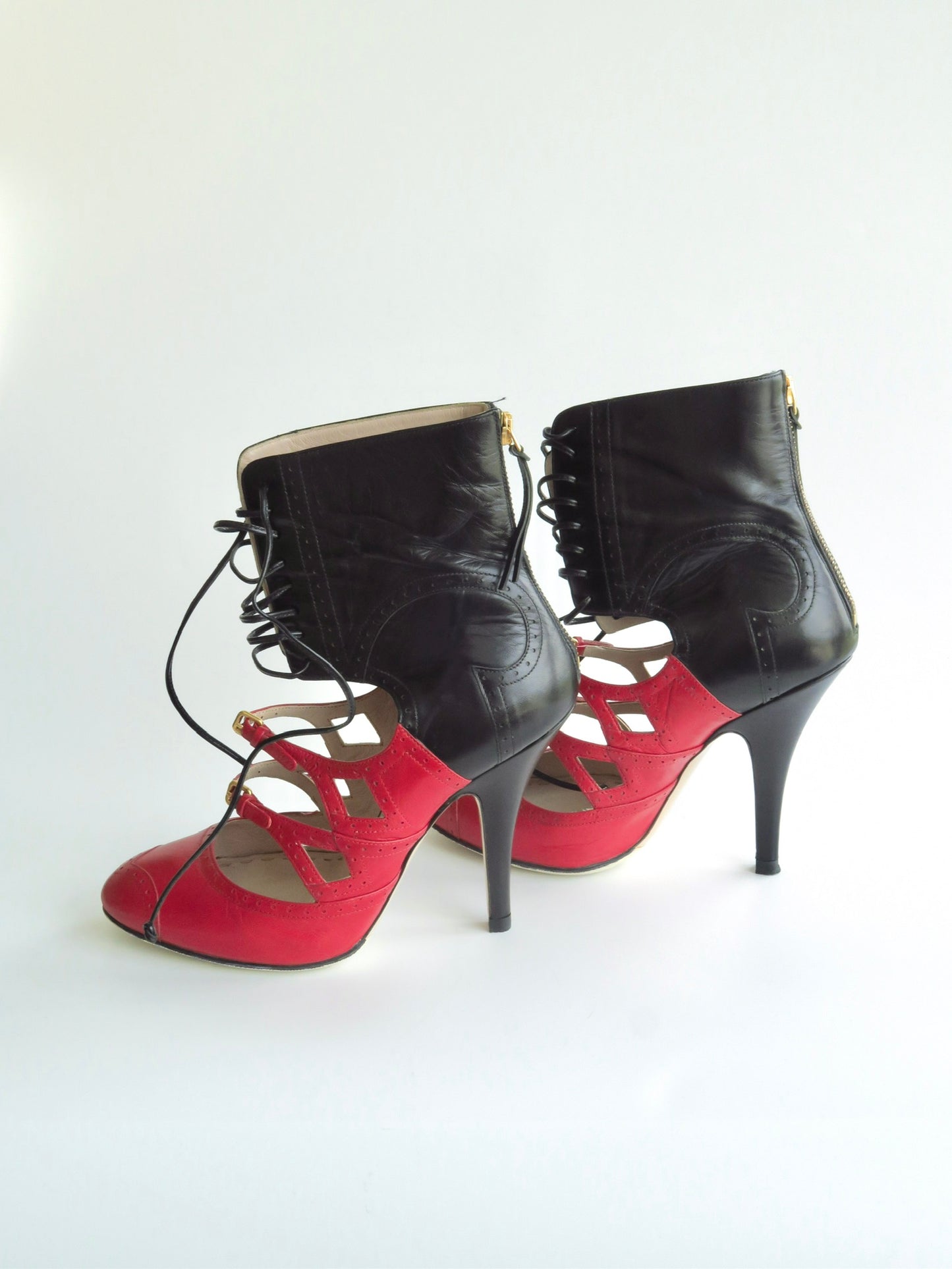 Miu Miu SS2011 Lace-up Heels, IT 37