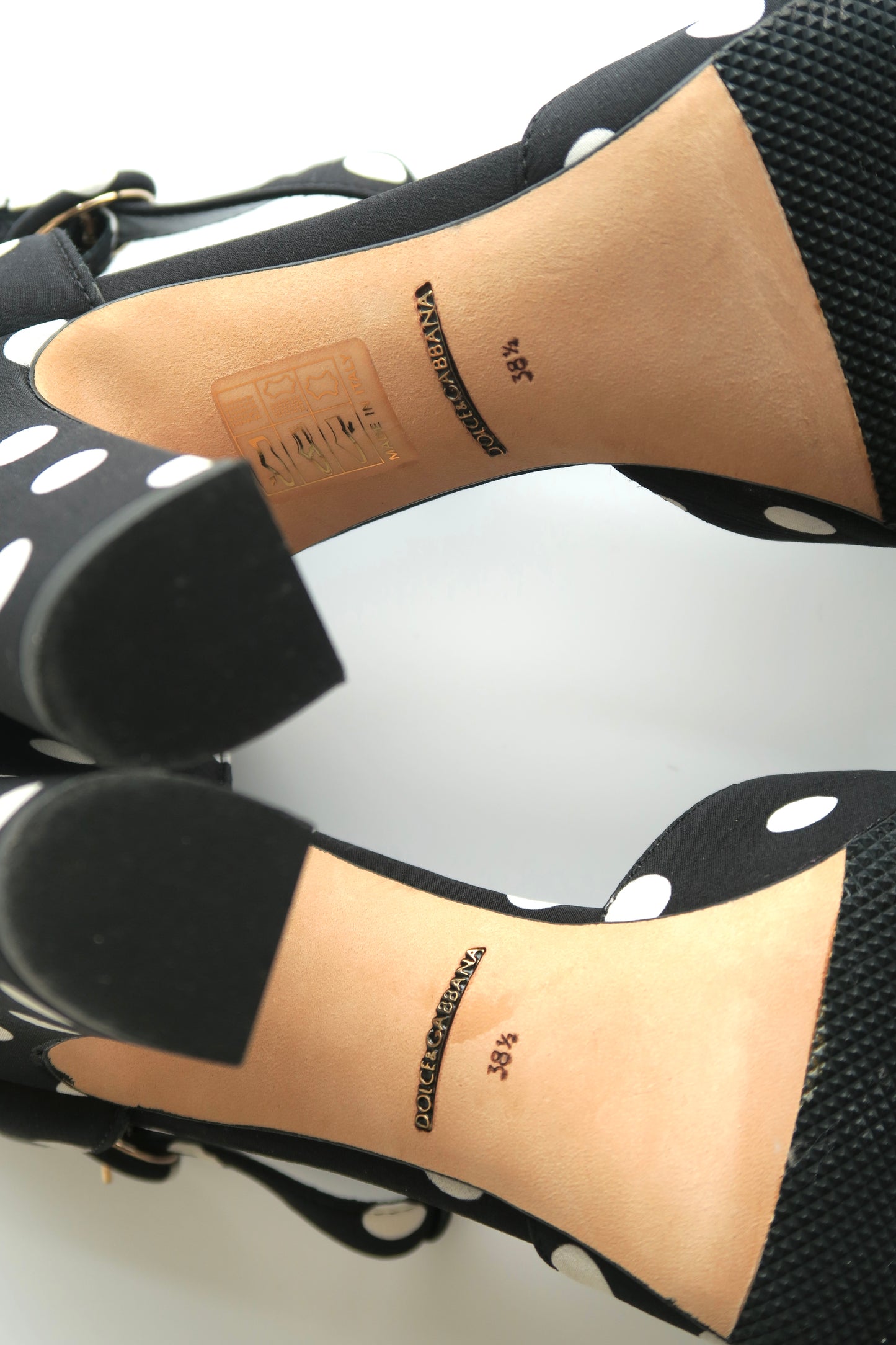 Dolce&Gabanna Polka Dots Pumps, IT 38.5
