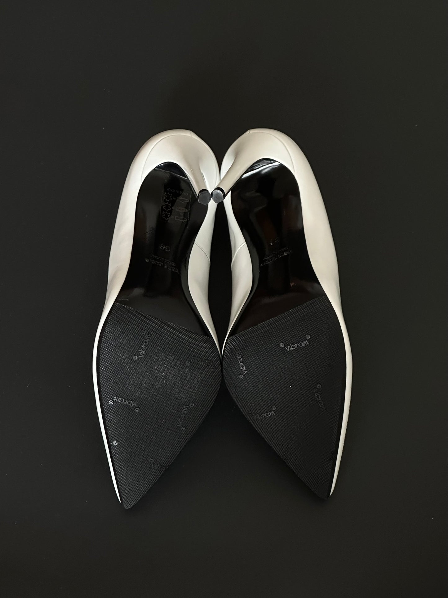 Off-White c/o Virgil Abloh "FOR WALKING" Stiletto Heels, IT 39