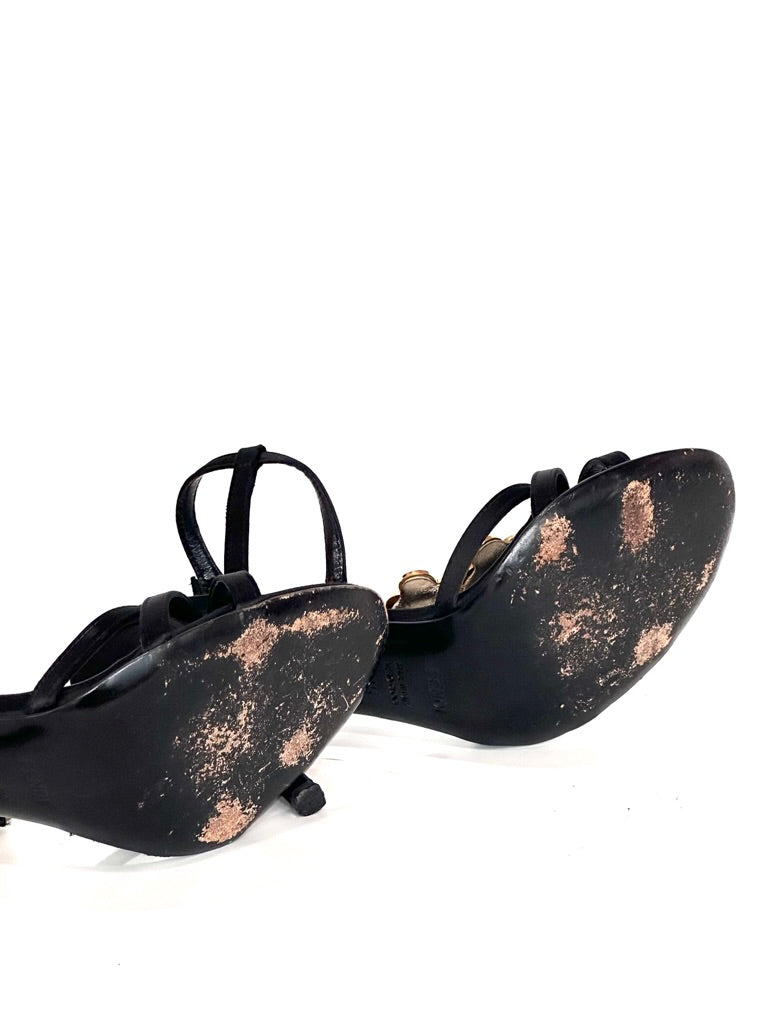 FENDI T-Strap Sandals, IT 37.5