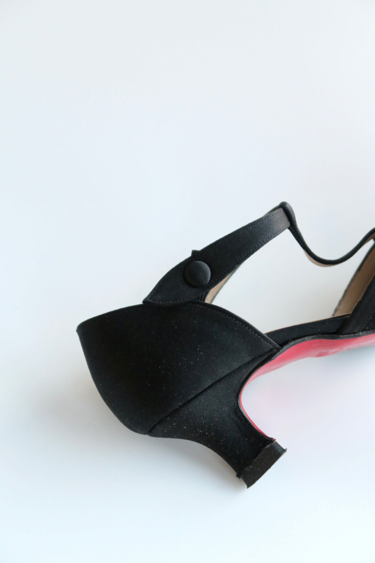 Christian Louboutin Ankle Strap Ballet Pumps, IT 35.5