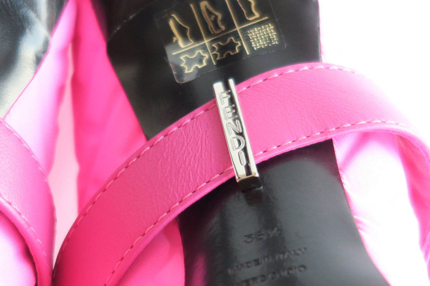 FENDI x Nicki Minaj Pink Belted Heels, IT 36.5
