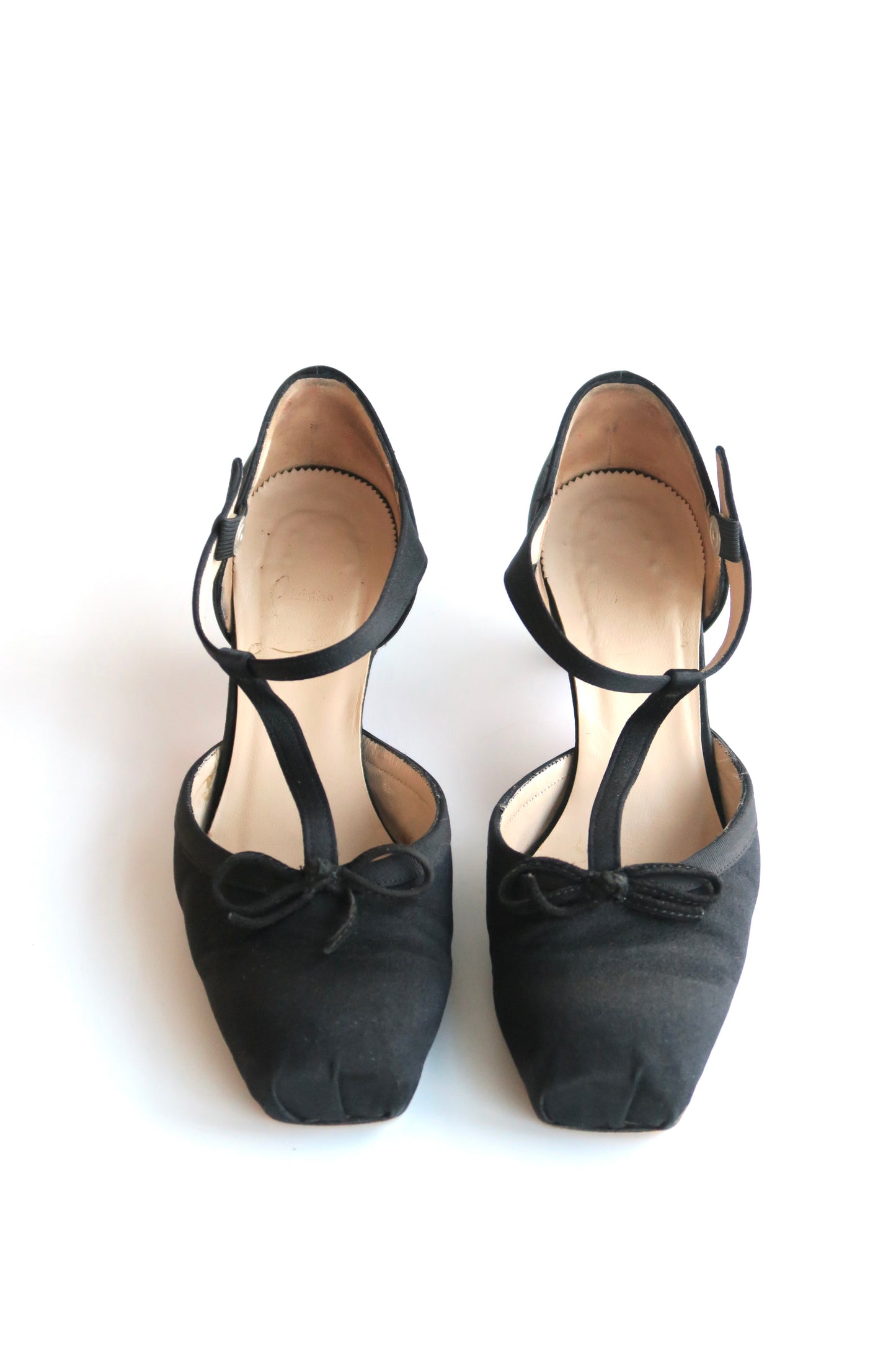 Christian Louboutin Ankle Strap Ballet Pumps, IT 35.5