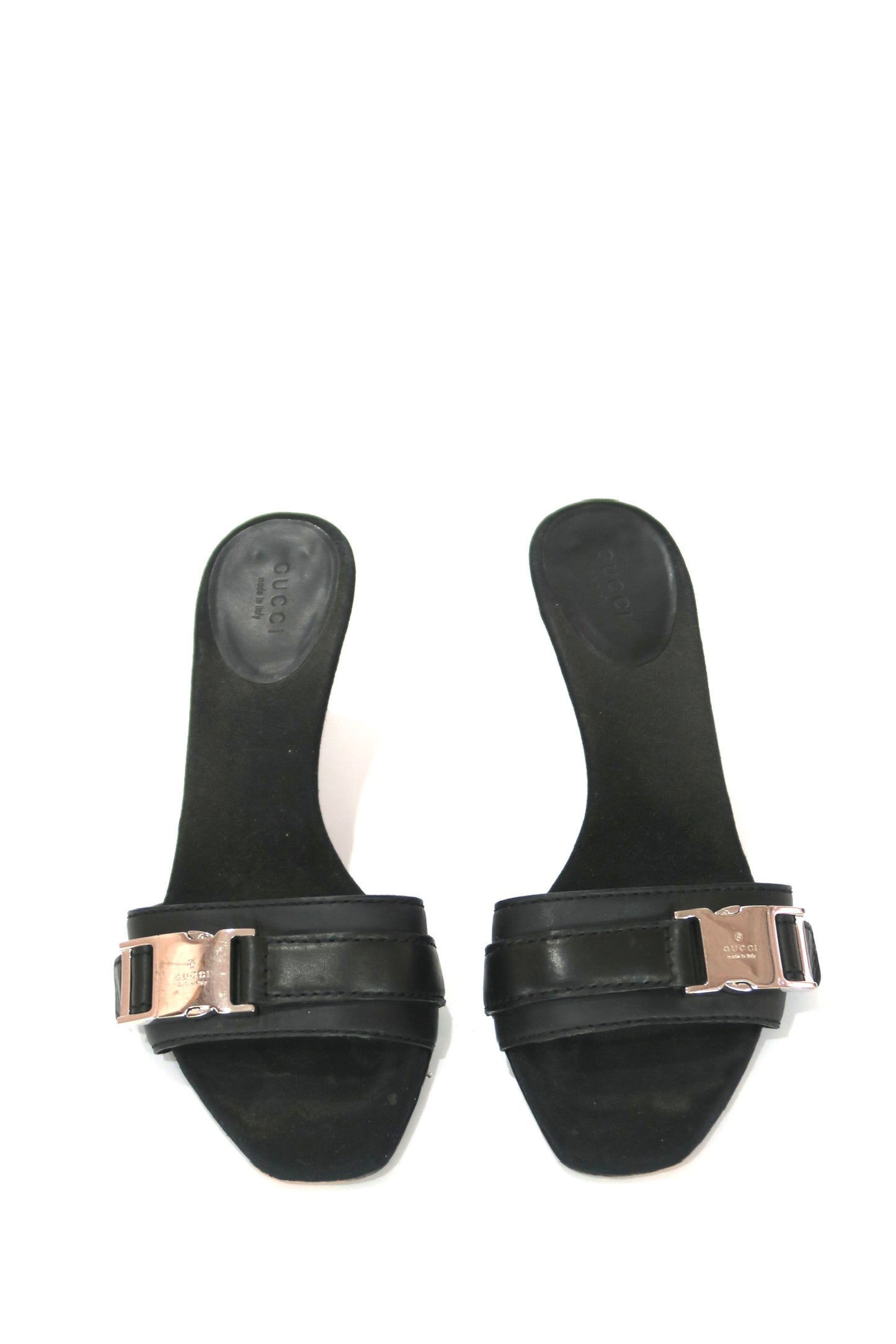 Gucci Buckle Sandals, IT 37