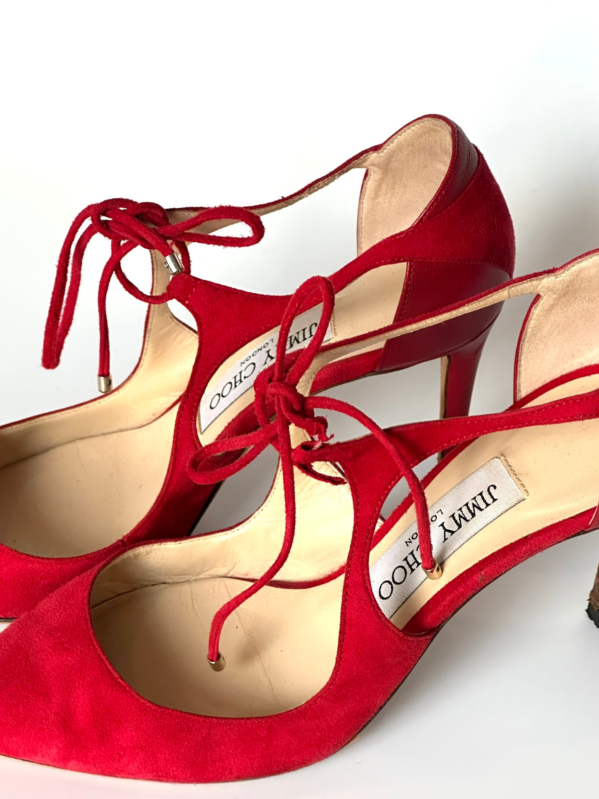 Jimmy Choo Red Heels, IT 35