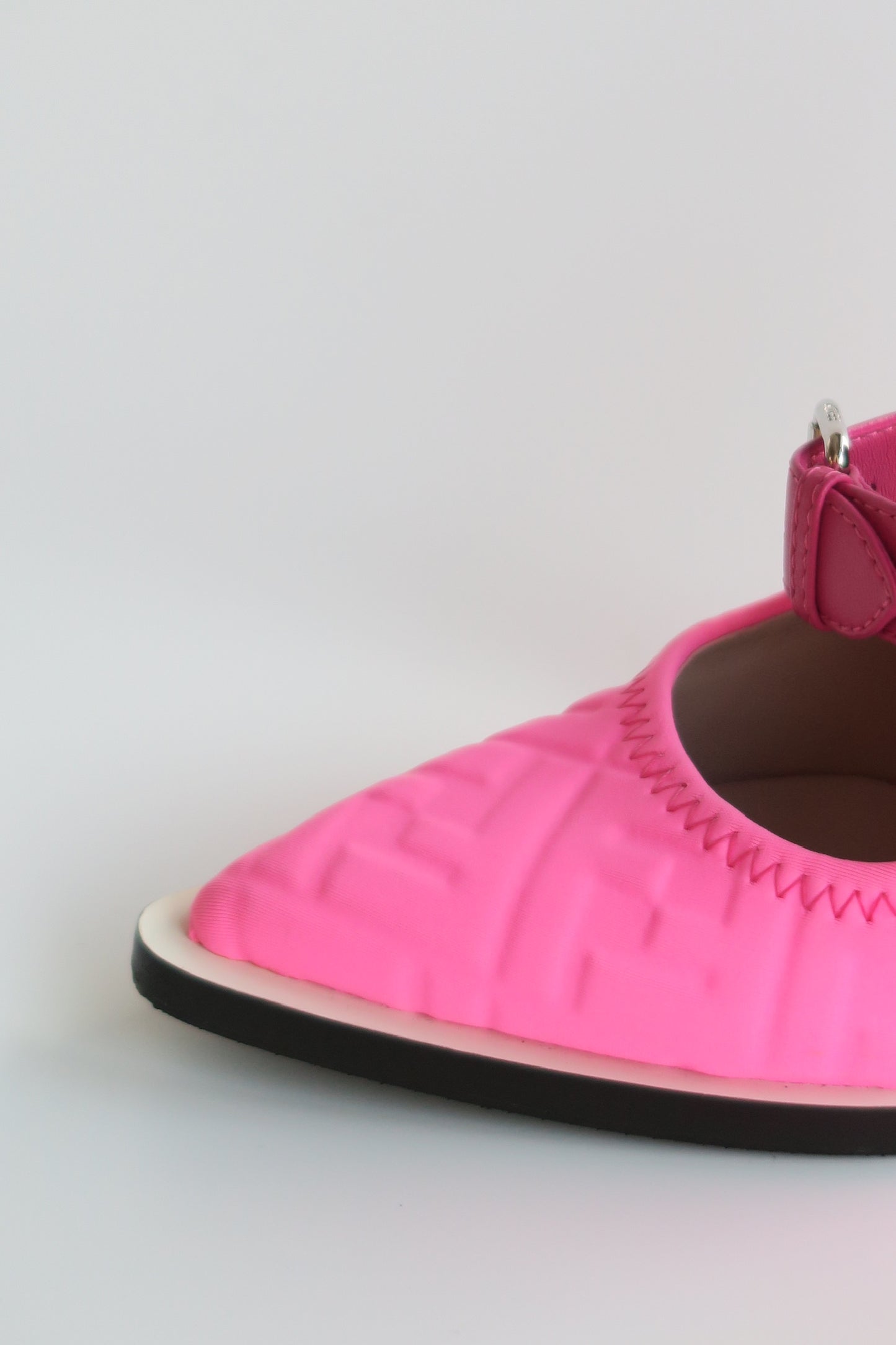 FENDI x Nicki Minaj Pink Belted Heels, IT 36.5