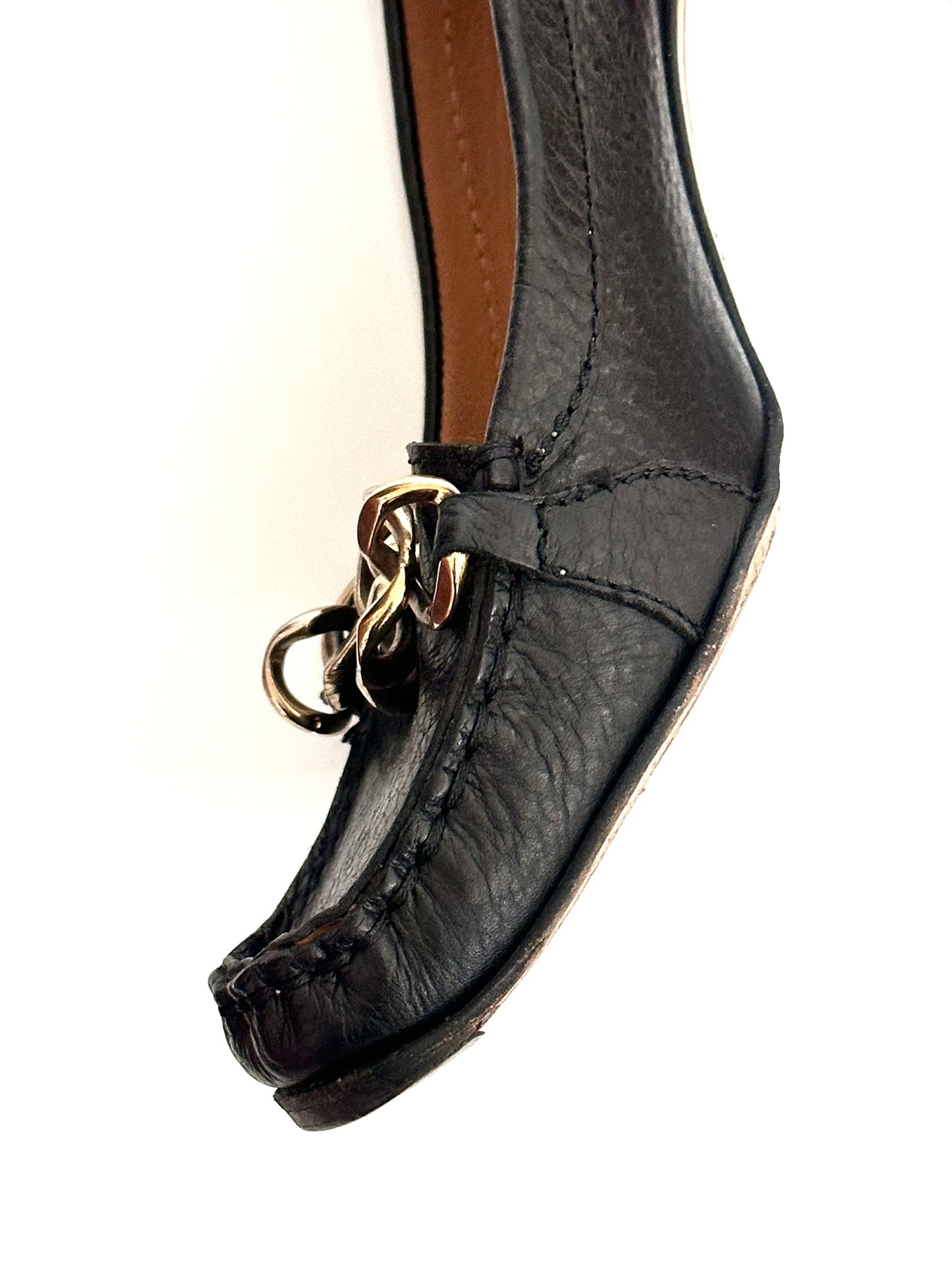 LOEWE Vintage Loafer Pumps, IT 37.5
