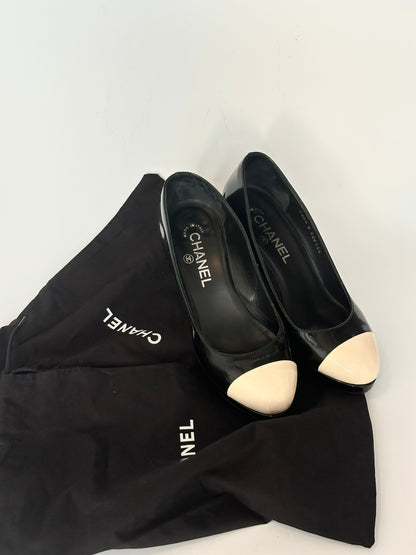 Chanel Two Tone Heels, IT 35.5