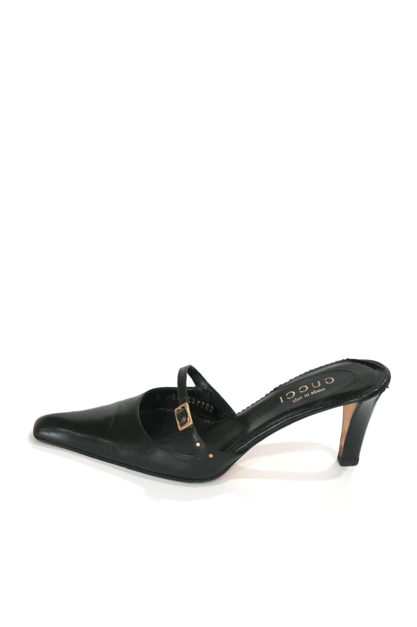 Gucci Leather Mules, IT 35.5
