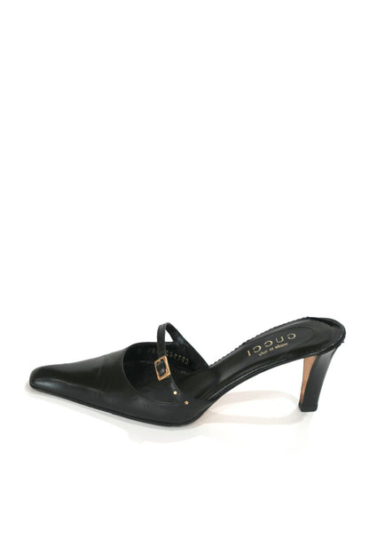 Gucci Leather Mules, IT 35.5