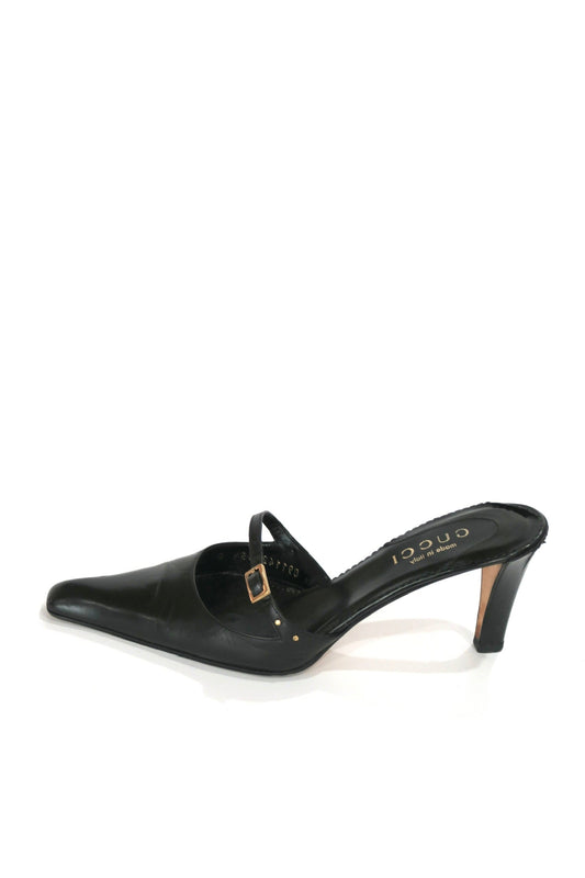 Gucci Leather Mules, IT 35.5