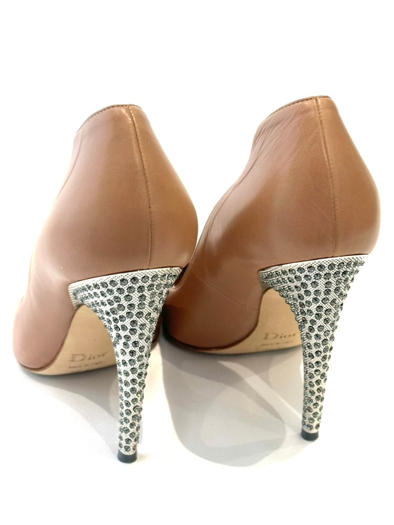 Christian Dior Crystal Embellished Heels, IT 36