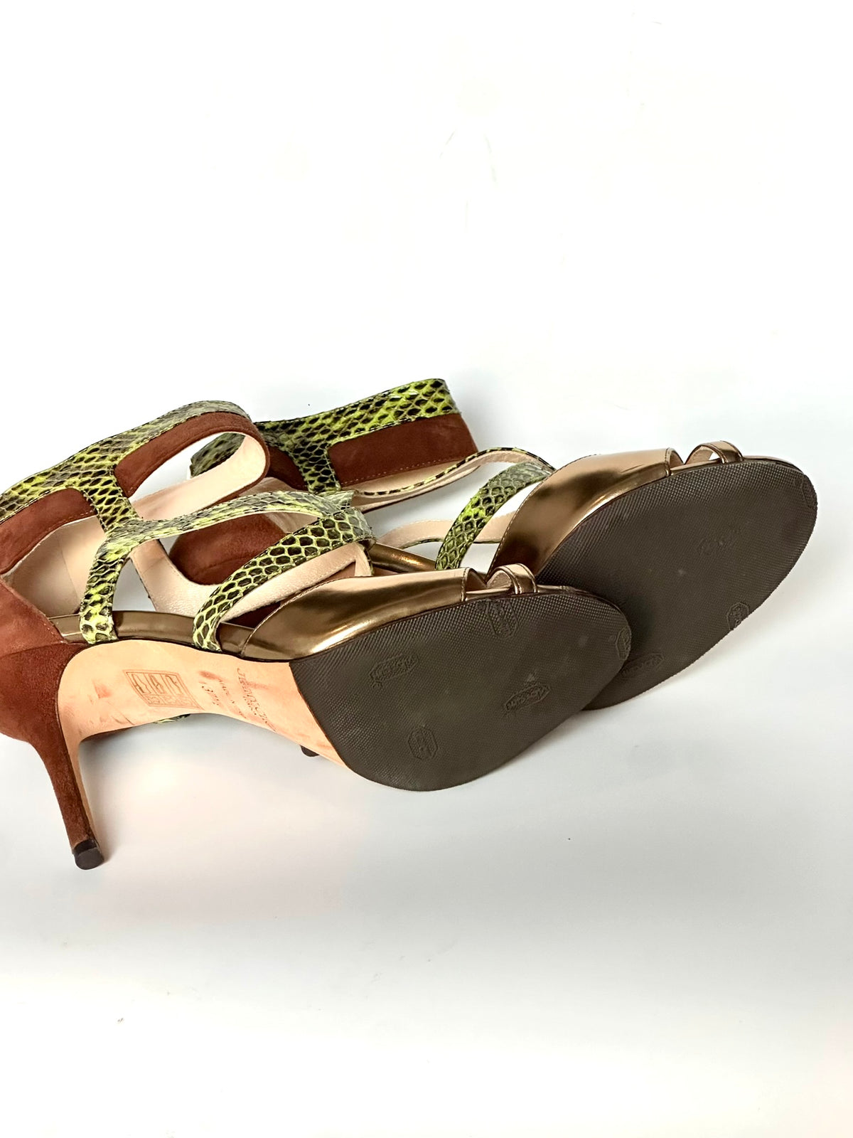 Jimmy Choo Animal Print Heels, IT 37.5