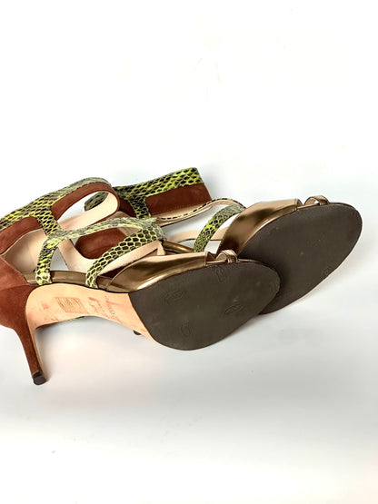 Jimmy Choo Animal Print Heels, IT 37.5