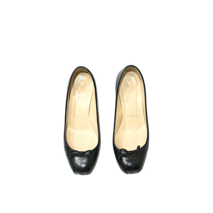 Christian Louboutin Ballet Kitten Heel Pumps, IT 34