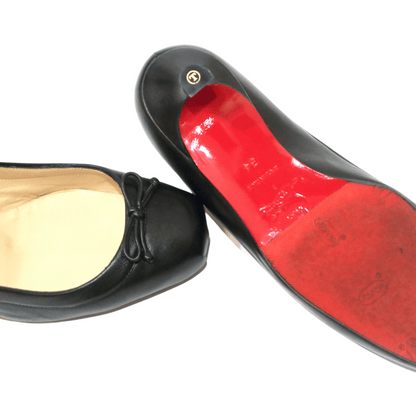 Christian Louboutin Ballet Kitten Heel Pumps, IT 34