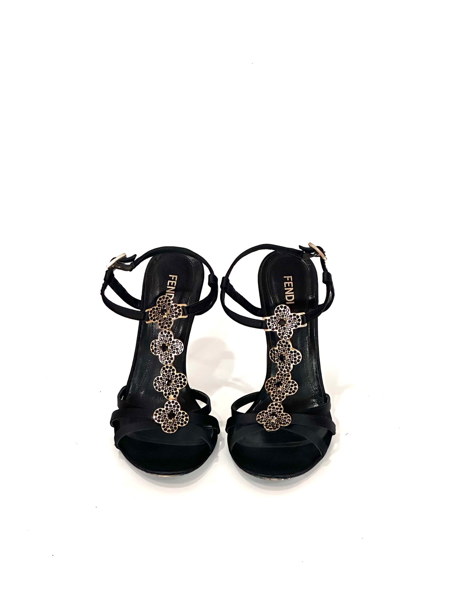 FENDI T-Strap Sandals, IT 37.5