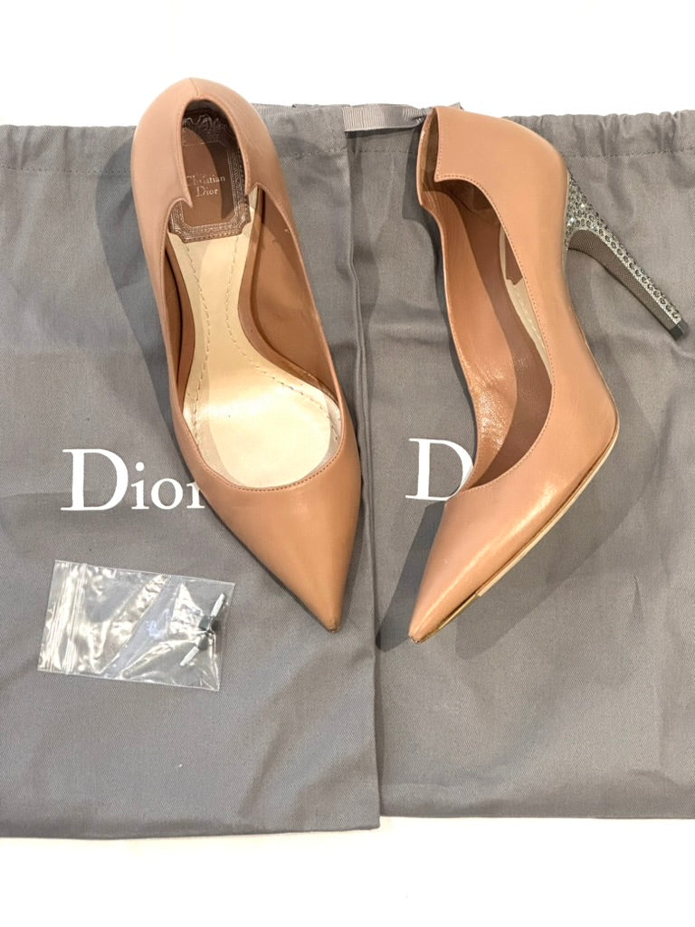 Christian Dior Crystal Embellished Heels, IT 36