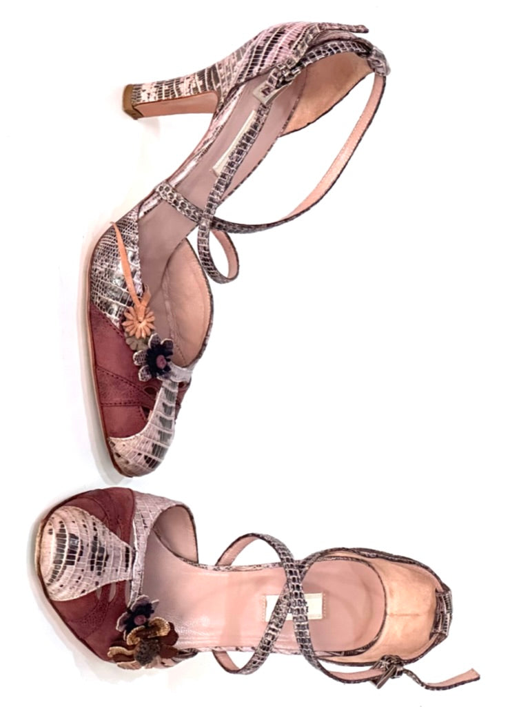 Prada Lizard Pumps, IT 35