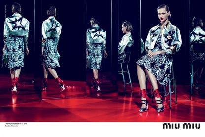 Miu Miu SS2011 Lace-up Heels, IT 37
