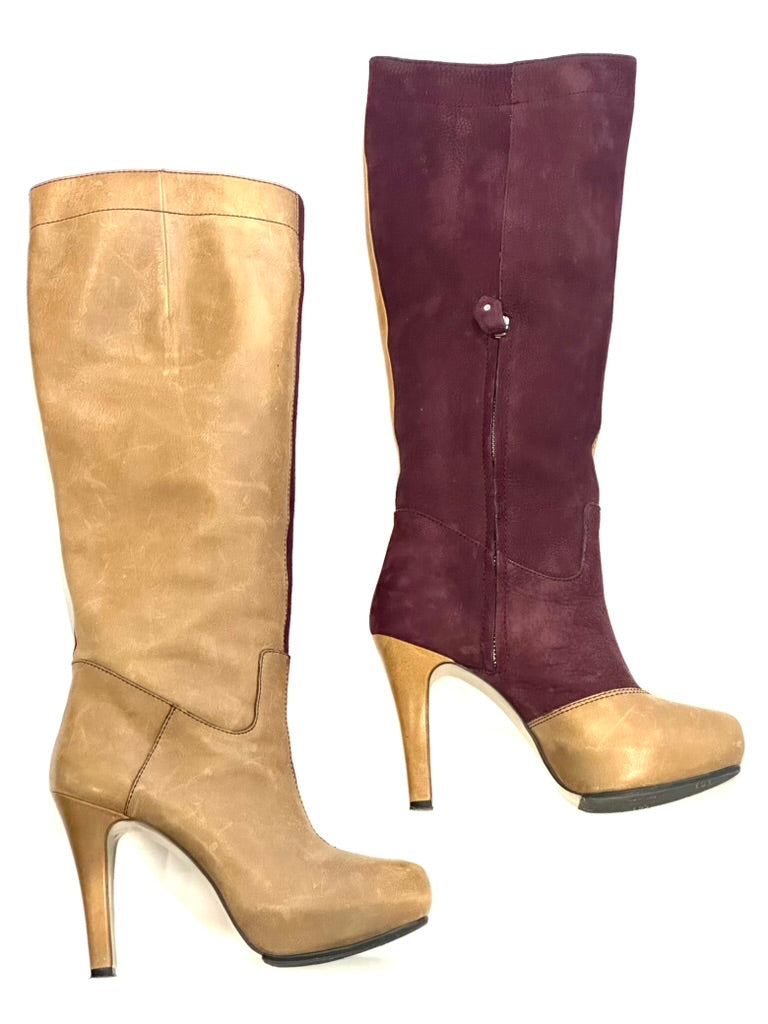 Vivienne Westwood Two Tone Knee High Boots, IT 38