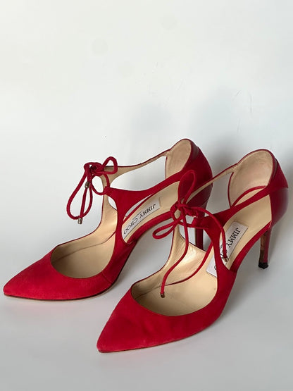 Jimmy Choo Red Heels, IT 35