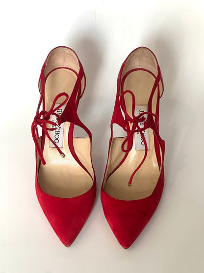 Jimmy Choo Red Heels, IT 35