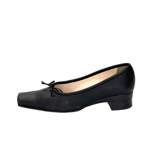 Chanel 90s Vintage Ballet Pumps, IT 37.5