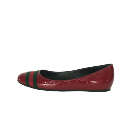 Gucci Stripe Ballet Flats, IT 37