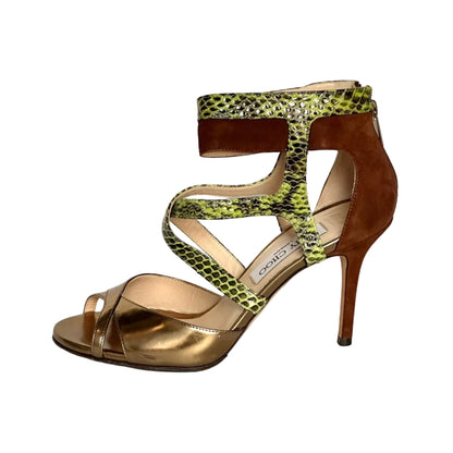 Jimmy Choo Animal Print Heels, IT 37.5
