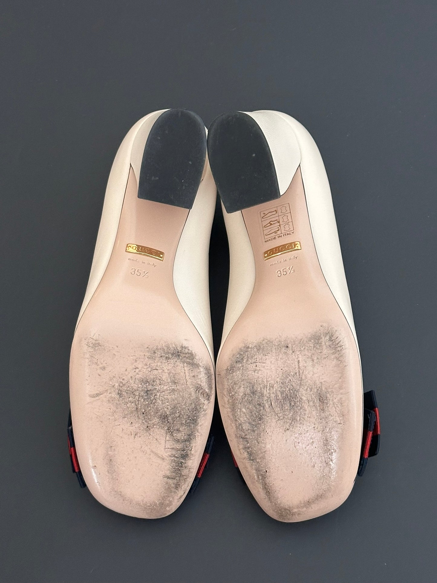 Gucci Flower Block Heels, IT 35.5