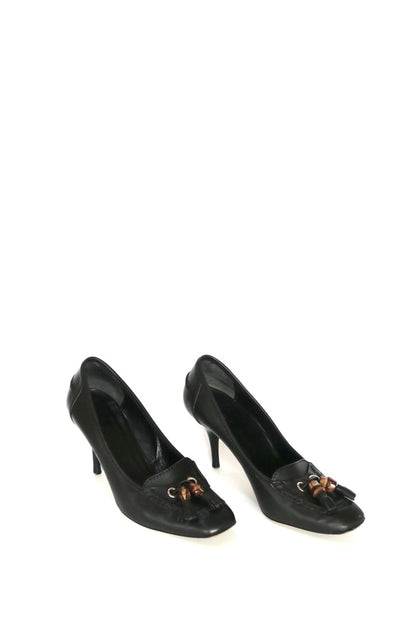 Gucci Tassel Loafer Pumps, IT 36.5