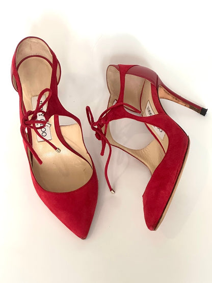 Jimmy Choo Red Heels, IT 35