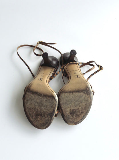 Louis Vuitton Strappy Sandals, IT 35