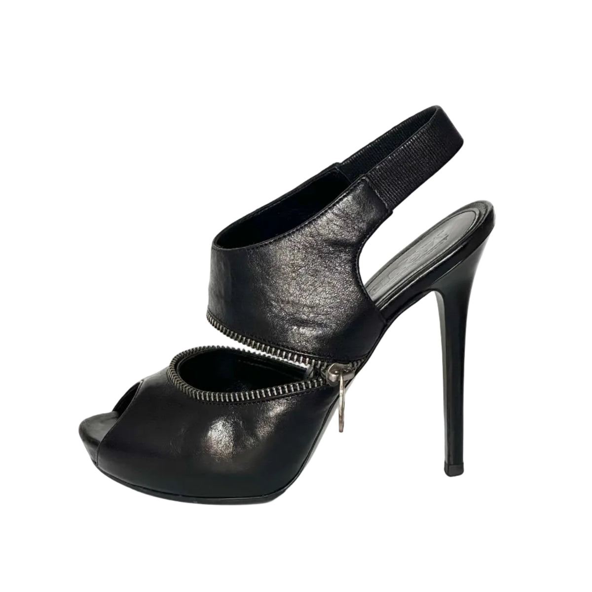 Alexander McQueen Zipper Heels, IT 36.5