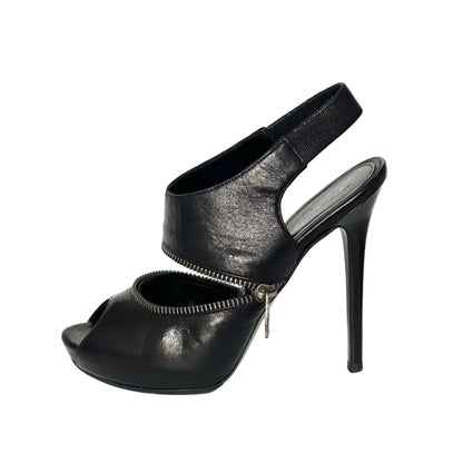 Alexander McQueen Zipper Heels, IT 36.5