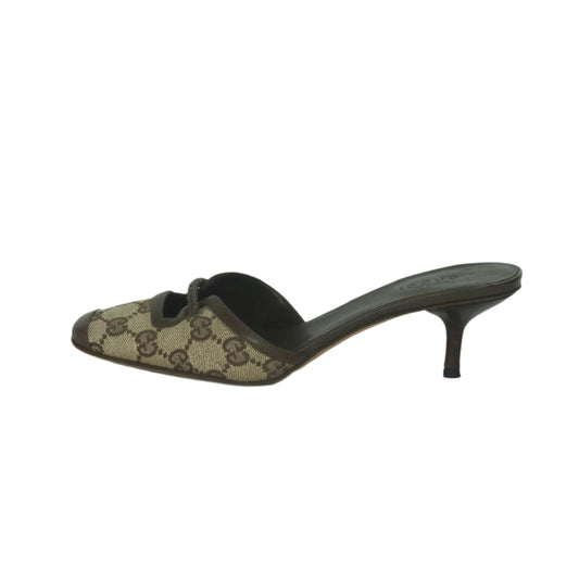 Gucci FW2002 GG Monogram Mules, IT 35