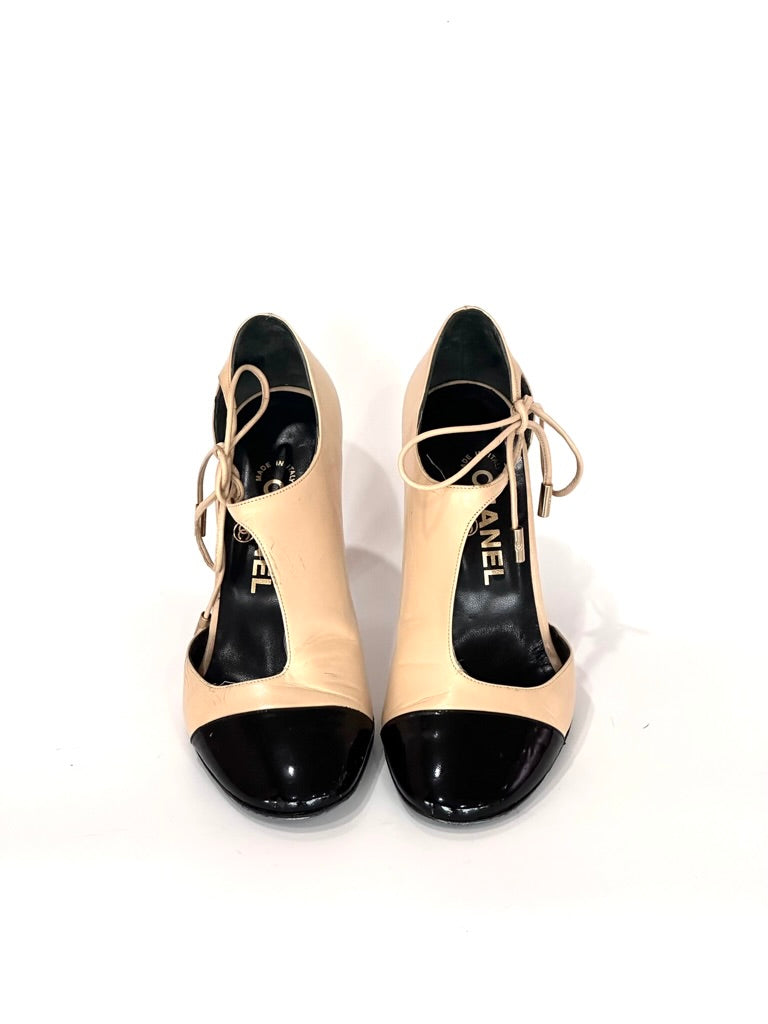 Chanel Side Tie heels, IT 37