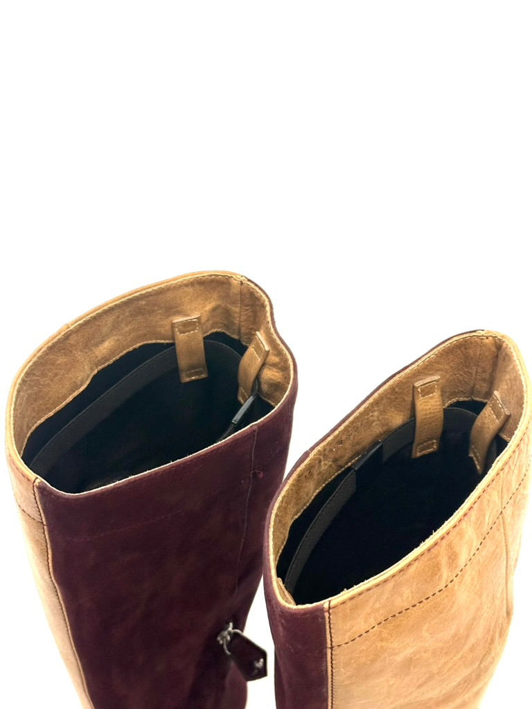 Vivienne Westwood Two Tone Knee High Boots, IT 38