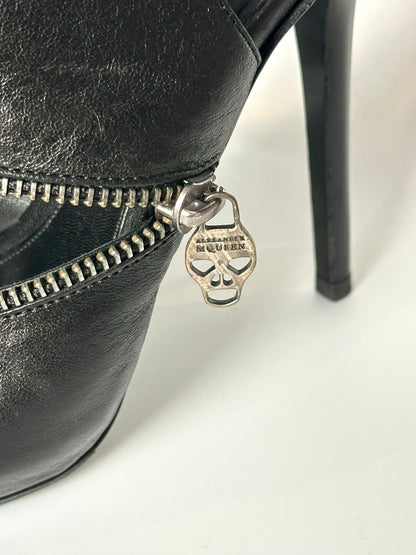 Alexander McQueen Zipper Heels, IT 36.5