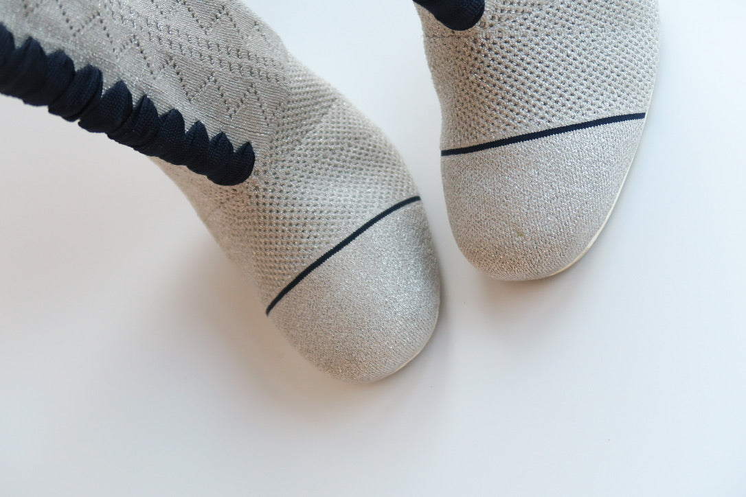 Fendi SS2017 RTW Knitted Sock Boots, IT 37