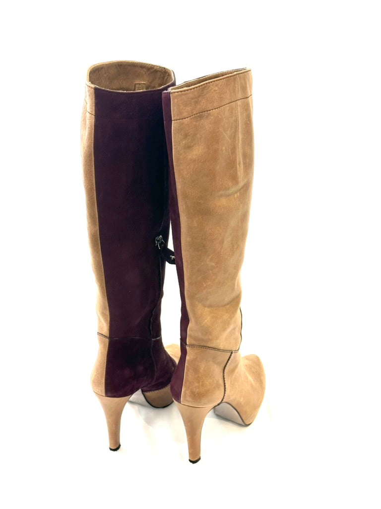 Vivienne Westwood Two Tone Knee High Boots, IT 38
