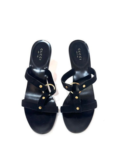 Gucci Studded Sandals, IT 37.5
