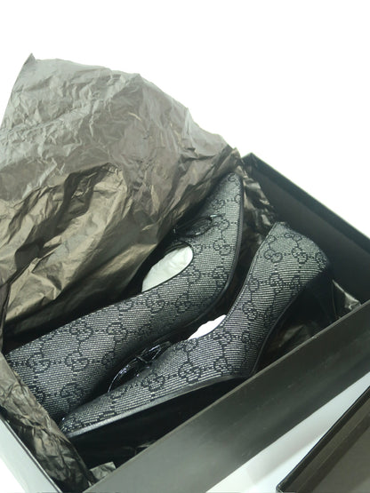 Gucci GG Bow Pointed Toe Pumps, IT 36