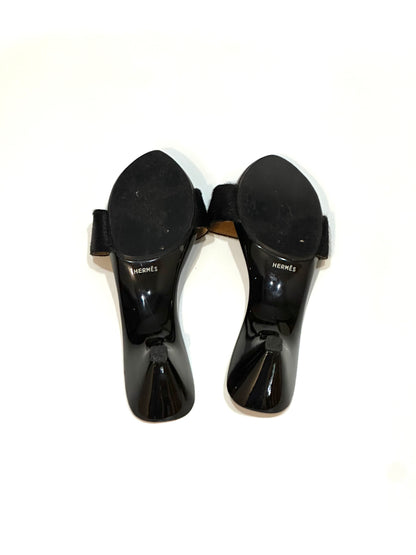 Hermès Wedge Mule Sandals, IT 40