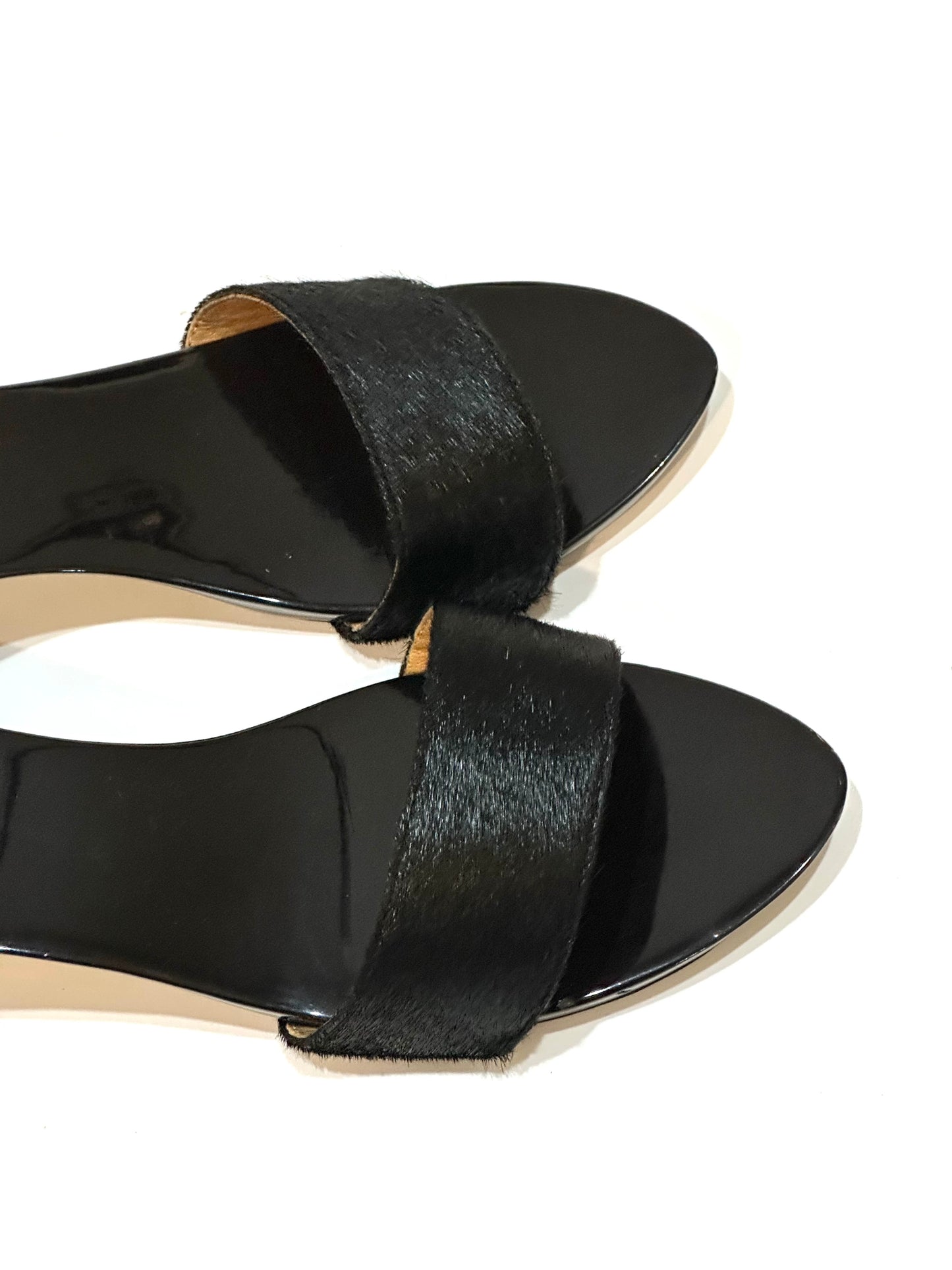 Hermès Wedge Mule Sandals, IT 40